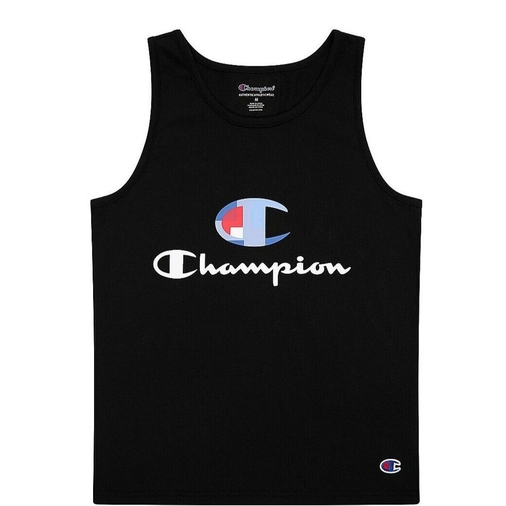 Champion Boys Tank Top Shirt Size L screen printed graphic. M-107